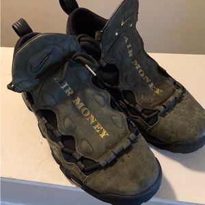 Nike Air More Money USD Dollar Sign Green Size 10.5